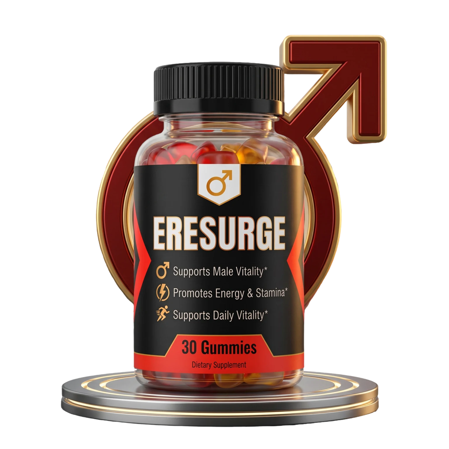 Eresurge Male Vitality Supplement Bottle